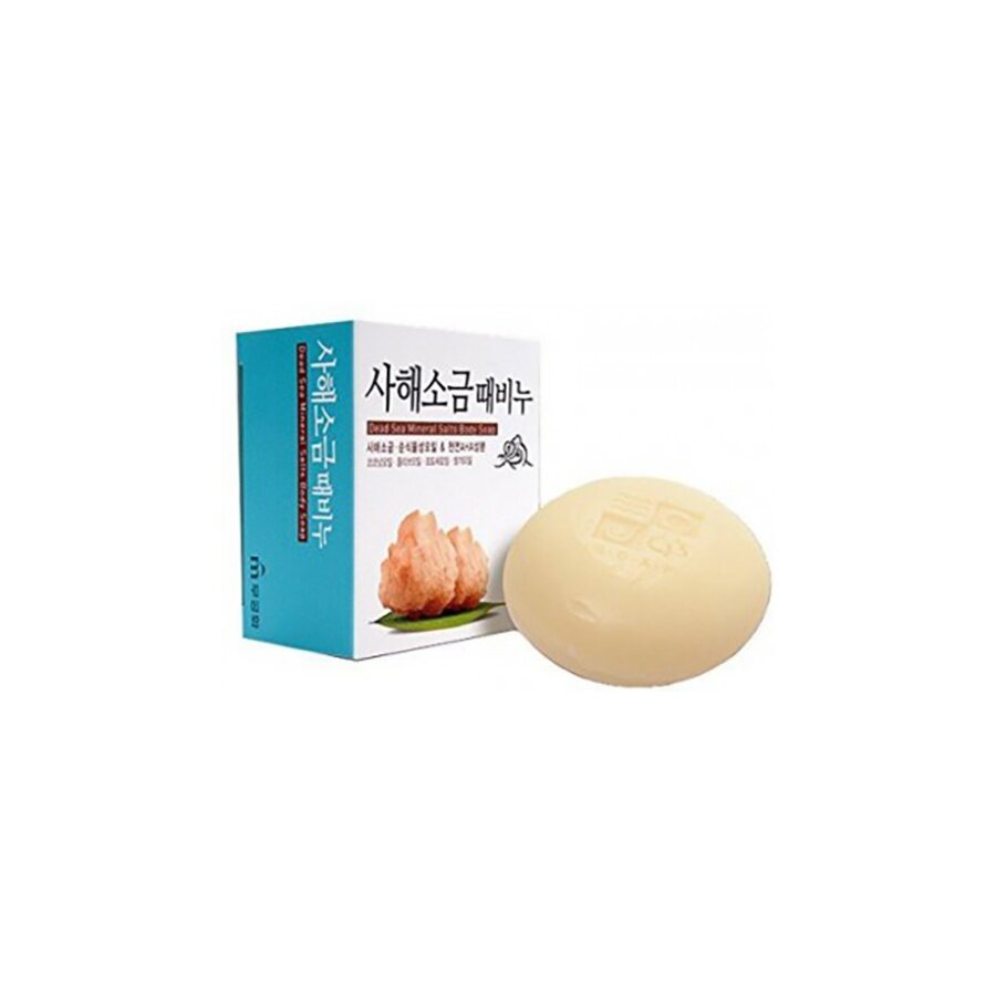 Мыло туалетное Dead Sea Salt scrub bar 100 г 6 шт, Mukunghwa, 8801173802468_6