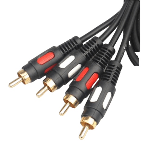 Кабель межблочный 2RCA - 2RCA 1.5м Alencom