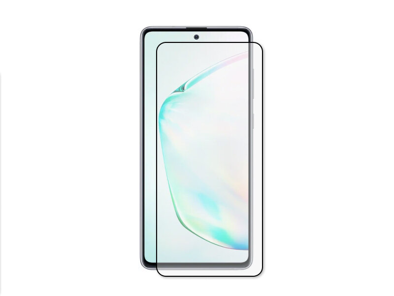 Защитное стекло Red Line Samsung Galaxy Note 10 lite Full screen tempered glass FULL GLUE черный