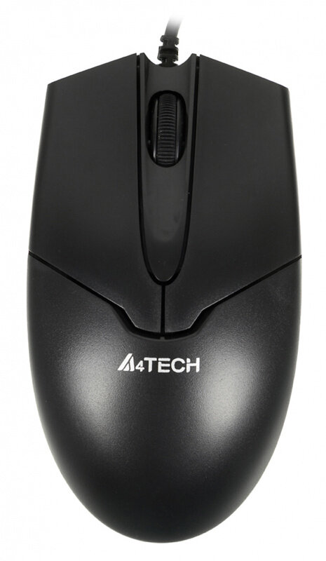 Мышь A4Tech V-Track Padless OP-550NU черный оптическая (1000dpi) USB (3but)