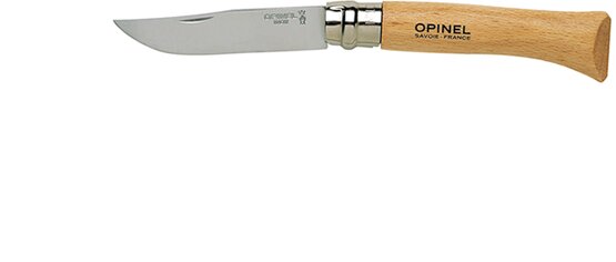 Складной нож Opinel Inox 10VRI (ручка из бука)