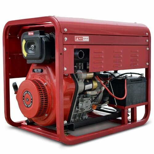 Дизельный генератор REDVOLT EPD7500EA - фотография № 4