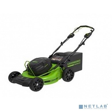 Самоходная бесщеточная аккумуляторная газонокосилка Greenworks GC82LM51SP2 82V 2515907 без АКБ и ЗУ