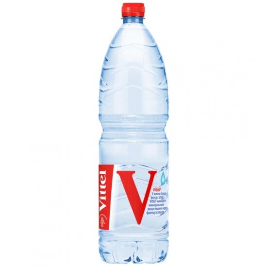 Вода минеральная Vittel негазированная ПЭТ 1,5 л