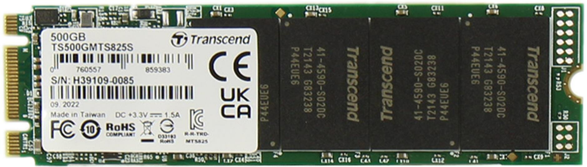 SSD накопитель Transcend TS500GMTS825S