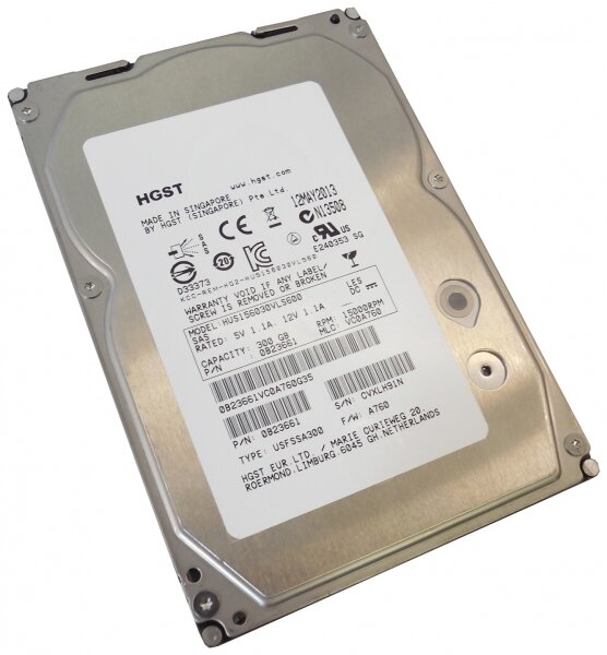 Жесткий диск HGST HUS156030VLS600 300Gb SAS 3,5" HDD