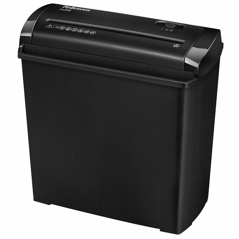 Шредер (уничтожитель) Fellowes Powershred P-25S 1ур.секр 5лист 11л 982436