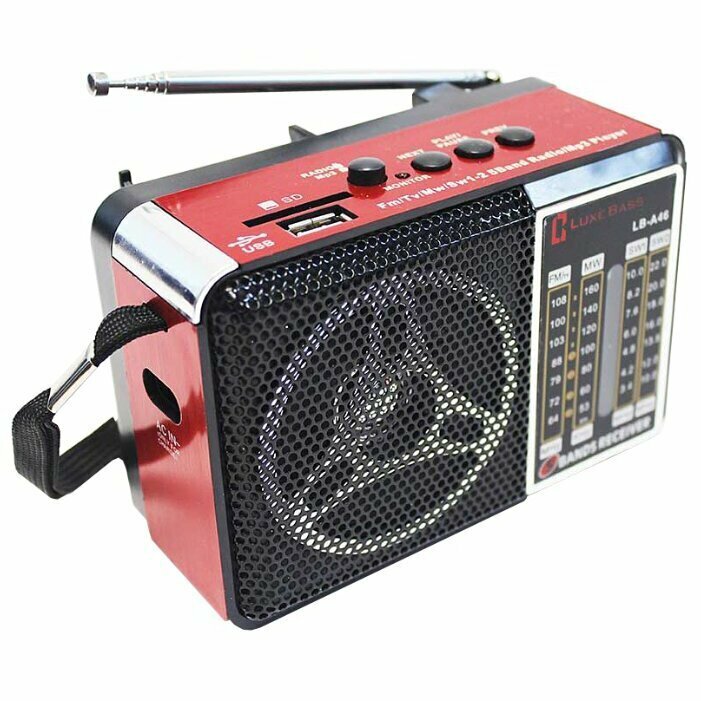Радиоприемник LuxeBass LB-A 46 (красный)