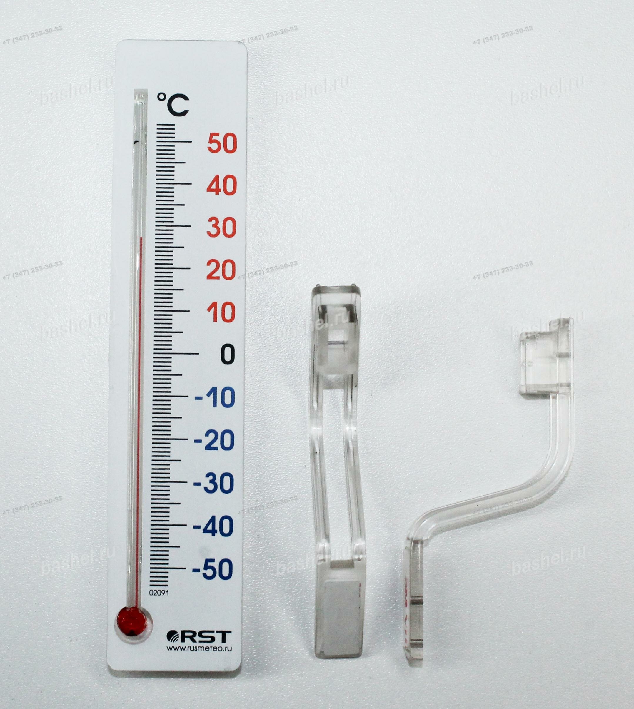 Термометр RST 02091 оконный спиртовой на липучке RST