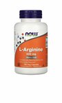 Аминокислота L-Аргинин NOW L-Arginine 500 mg 100 капсул - изображение