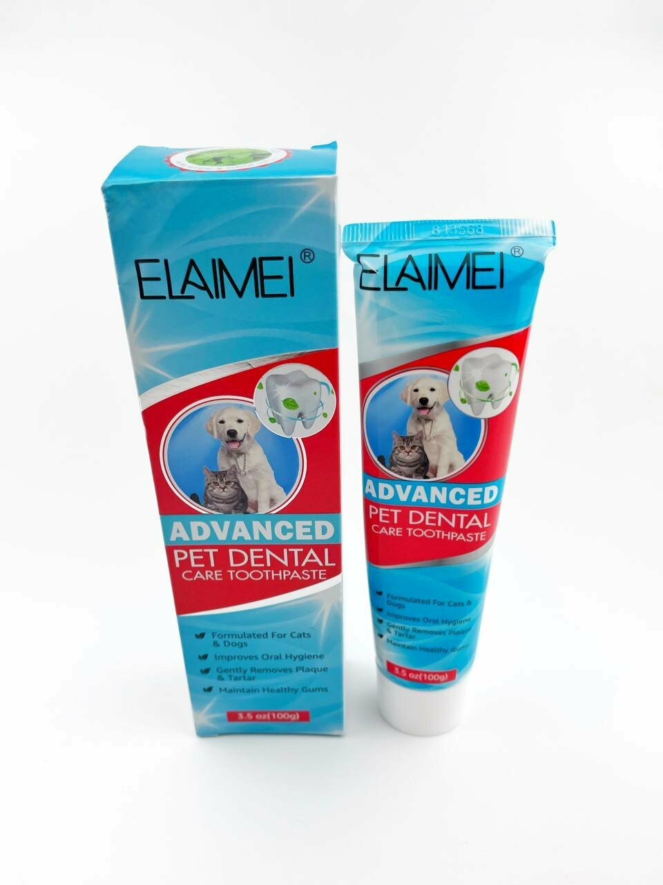 Elaimei Advanced Pet Dental зубная паста для ухода за питомцами - фотография № 8