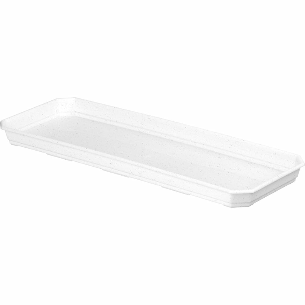 фото Idiland Поддон для ящика балконного "Basil", 40см (мраморный) 221601033/01