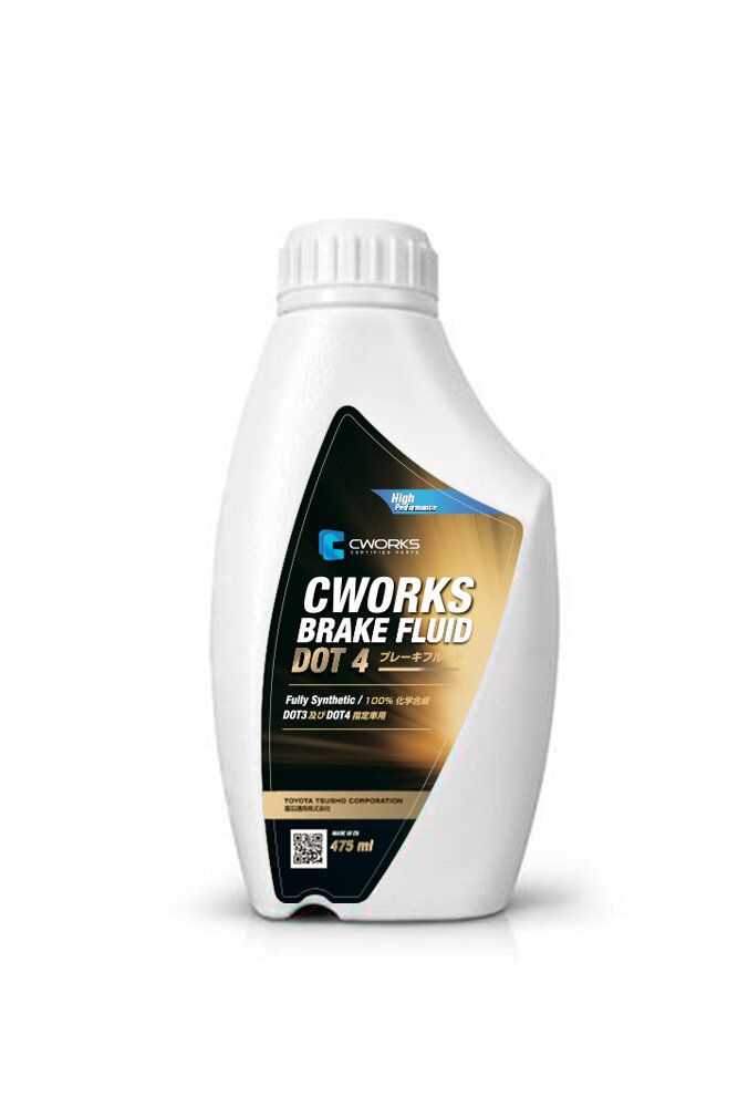 Cworks cworks brake fluid dot-4, 0.5l, жидкость тормозная a310r0x05