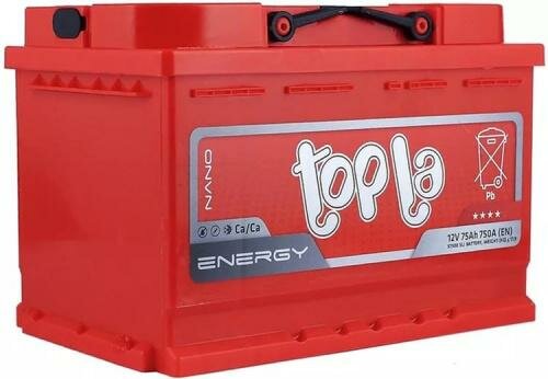 Автомобильный аккумулятор Topla Energy 108075 278х175х190