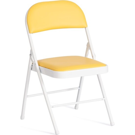 Стул складной Tetchair FOLDER (mod. 3022G), yellow (желтый) / white (белый) (6шт/уп)