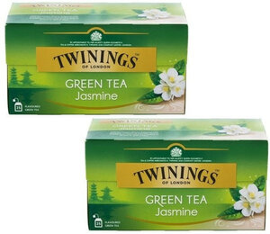 Twinings Jasmine Green Tea 2г Х 25 пак зеленый жасминовый чай (упаковка 2 шт) (18988-8252)