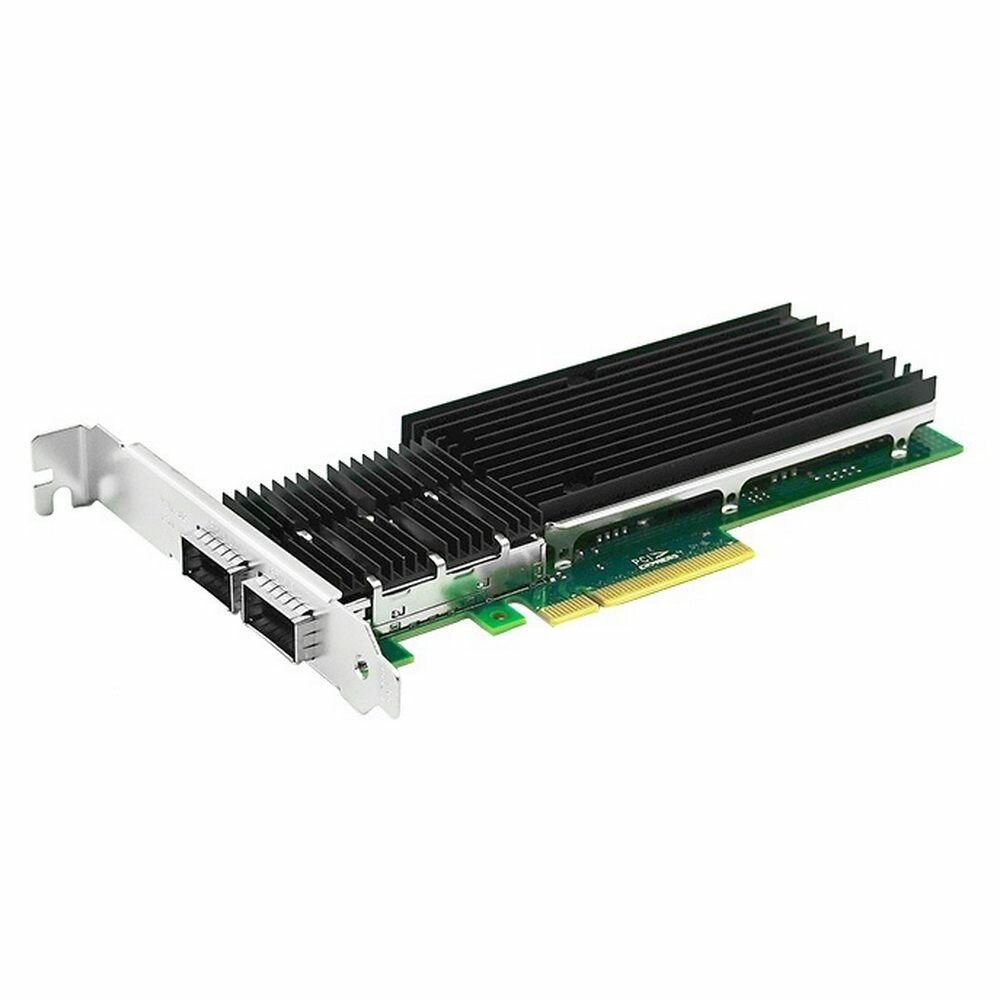 Lr-Link Сетевой адаптер Lr-Link LREC9902BF-2QSFP+ PCIe v3.0 x8 2*QSFP+ 40G NIC Card на основе Intel XL710 LREC9902BF-2QSFP+