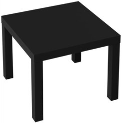 Журнальный столик Like квадратный 55x55 см черный
