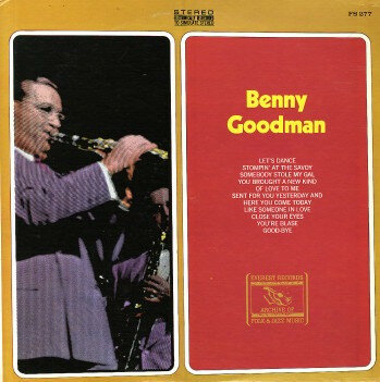 Старый винил Everest Records Archive Of Folk & Jazz Music BENNY GOODMAN - Benny Goodman (LP  Used)