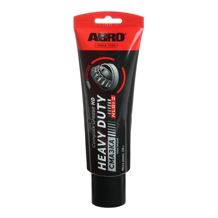 фото ABRO Смазка пластичная литиевая ABRO HEAVY DUTY, 250 мл
