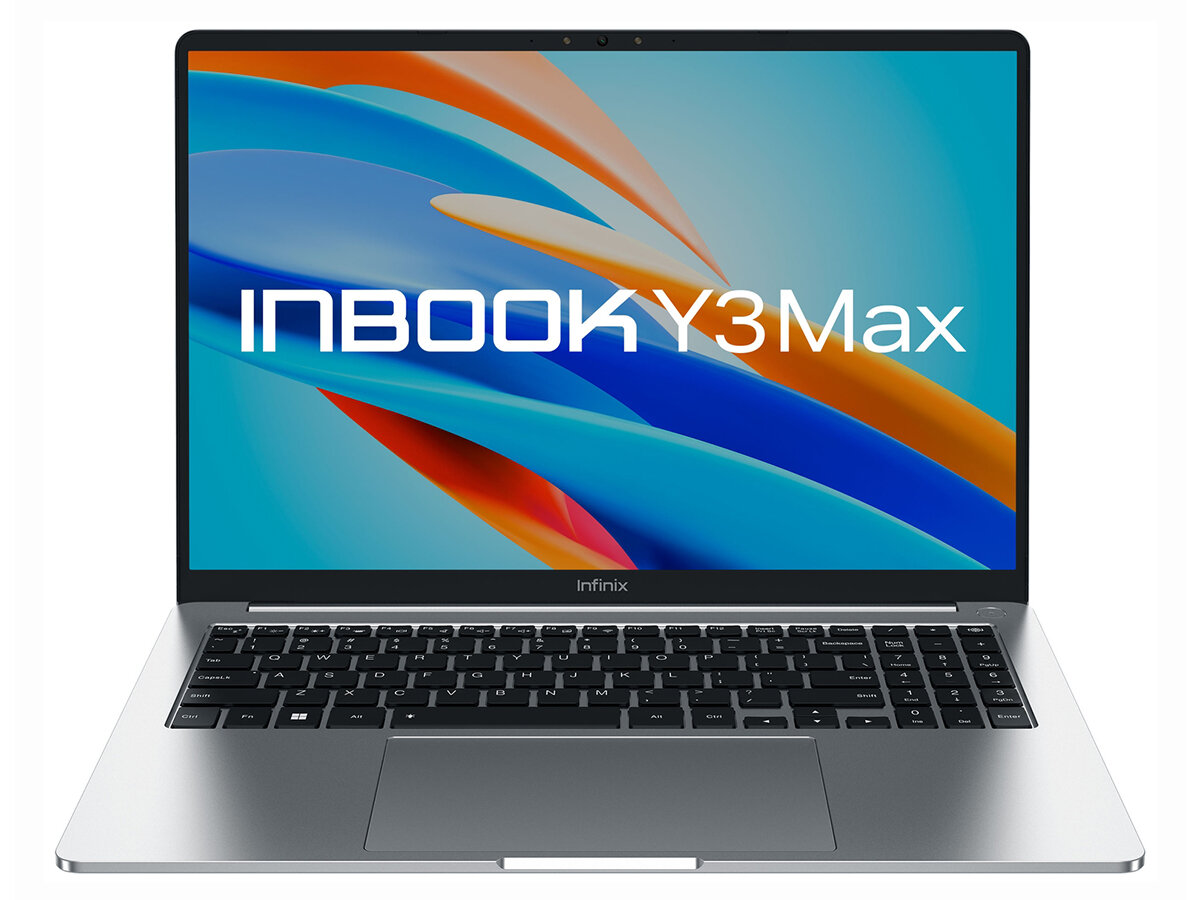 Ноутбук Infinix INBOOK Y3 MAX YL613 71008301568 (16" Core i3 1215U 8 ГБ/ SSD 512 ГБ UHD Graphics) Серебристый