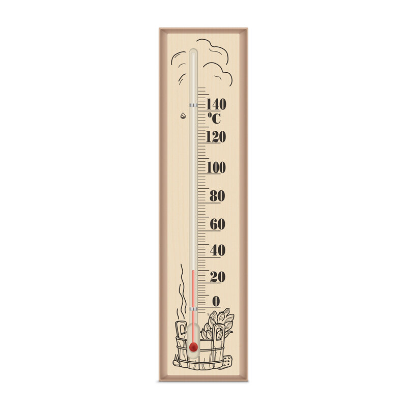 Сувенир "Термометр для сауны" исп. 2 ТУ У 33.2-14307481.027-2002, Стеклоприбор