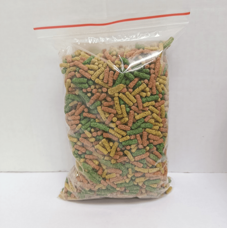 Комплексный корм в форме цветных палочек для рыб AQUA-GRANDE 100 грамм - фотография № 3