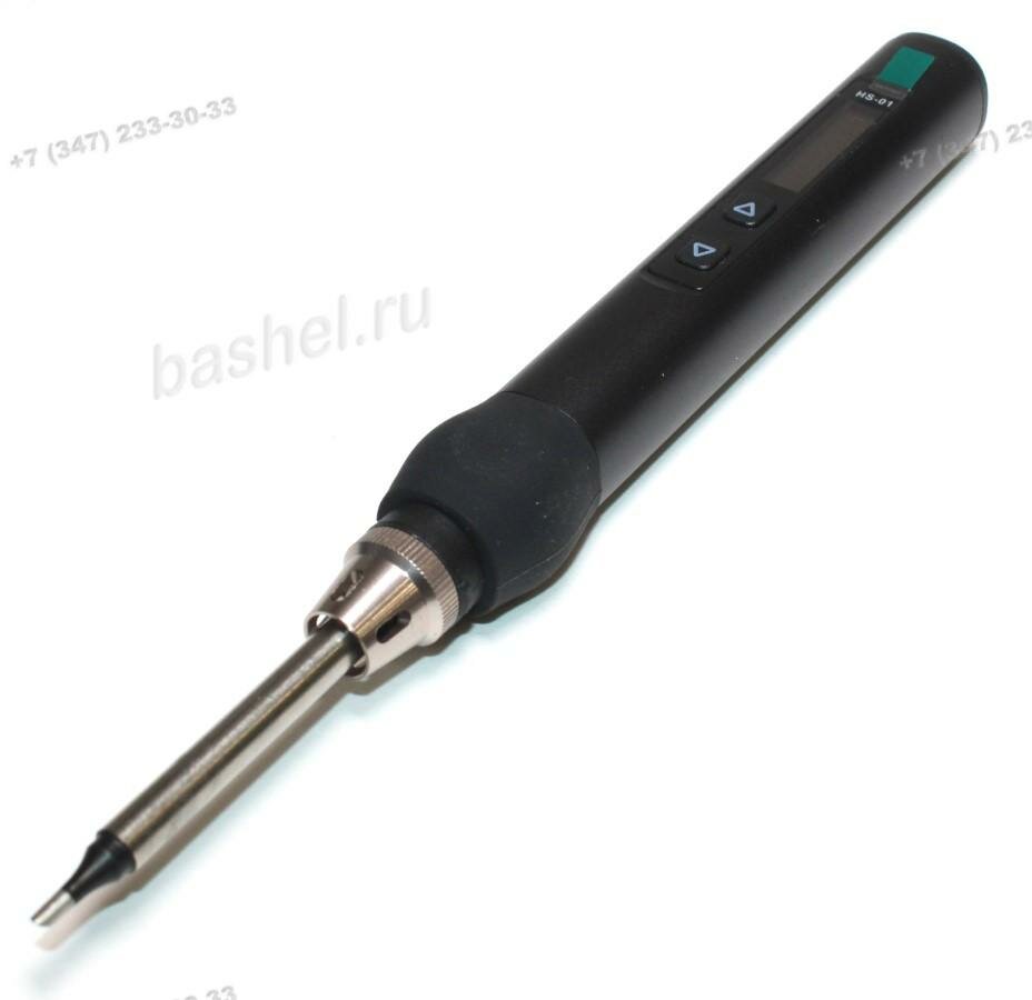 HS01 Портативный мини паяльник 65 Вт Black FNIRSI 24 В Power Delivery-USB Type-C