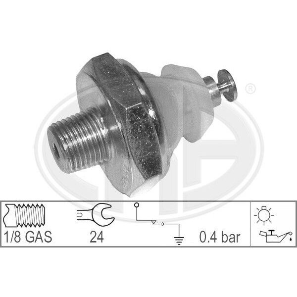 Датчик давления масла, ERA 330008 (1 шт.)