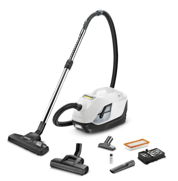 Пылесос Karcher DS 6 Plus белый/черный (1.195-252.0)