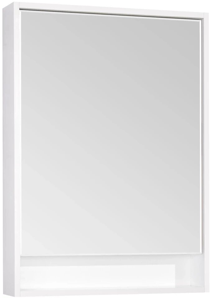 Зеркальный шкаф 60х85 см белый глянец Акватон Капри 1A230302KP010