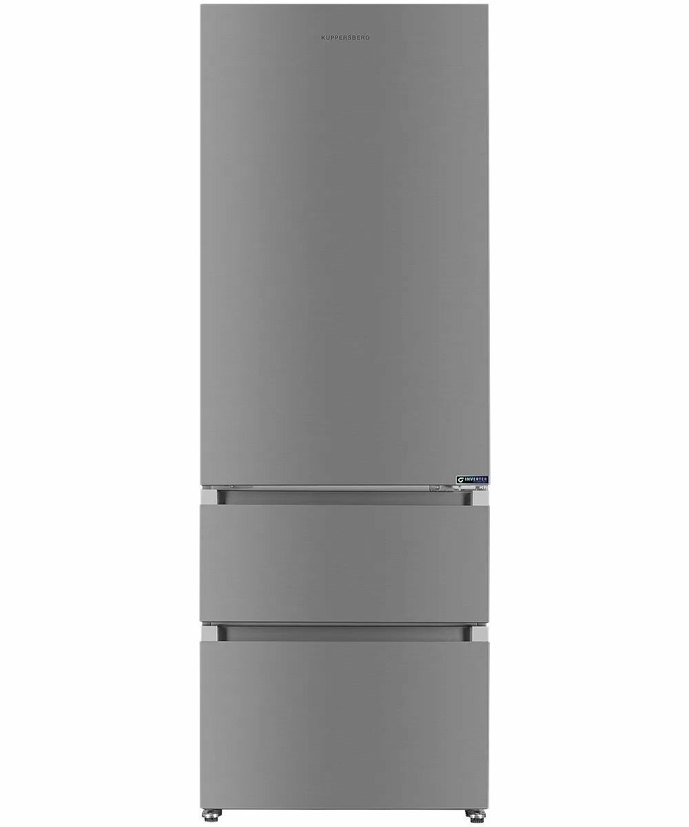 Холодильник KUPPERSBERG RFFI 2070 X, серебристый