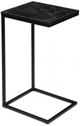 Приставной столик KAPIOVI RULES, черный мрамор