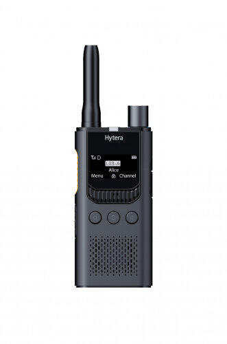 Радиостанция Hytera S1 Pro, овая цифровая DMR Tier II, серый