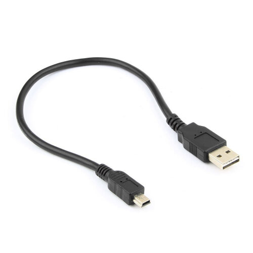 Кабель USB 2.0 Gembird /Cablexpert CC-5PUSB2D-1M, мультиразъем USB, AM/miniB 5P, 1м, пакет