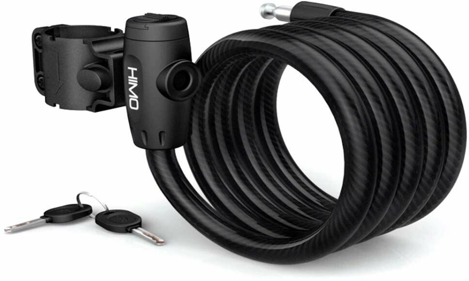 Замок для велосипеда HIMO L150 Portable Folding Cable Lock (Black/Черный)