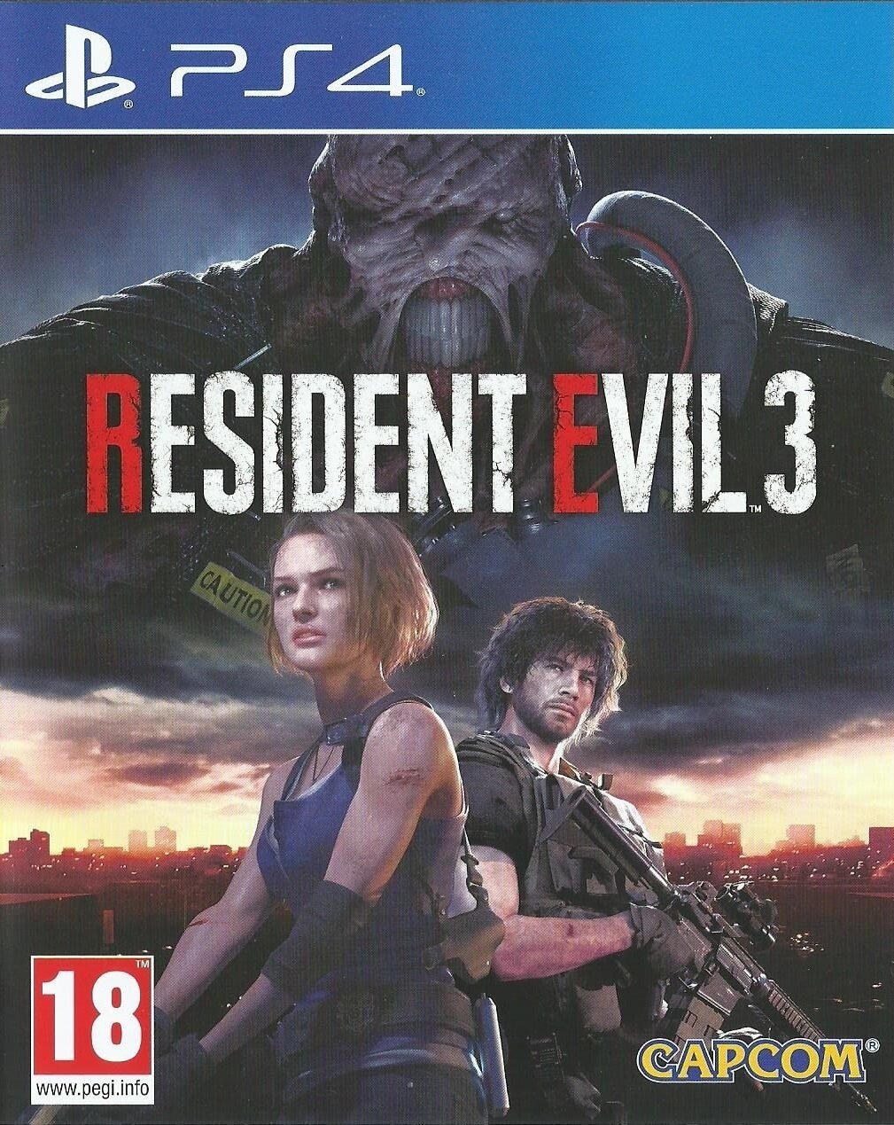 Resident Evil 3: Remake Lenticular Edition Русская Версия (PS4/PS5)