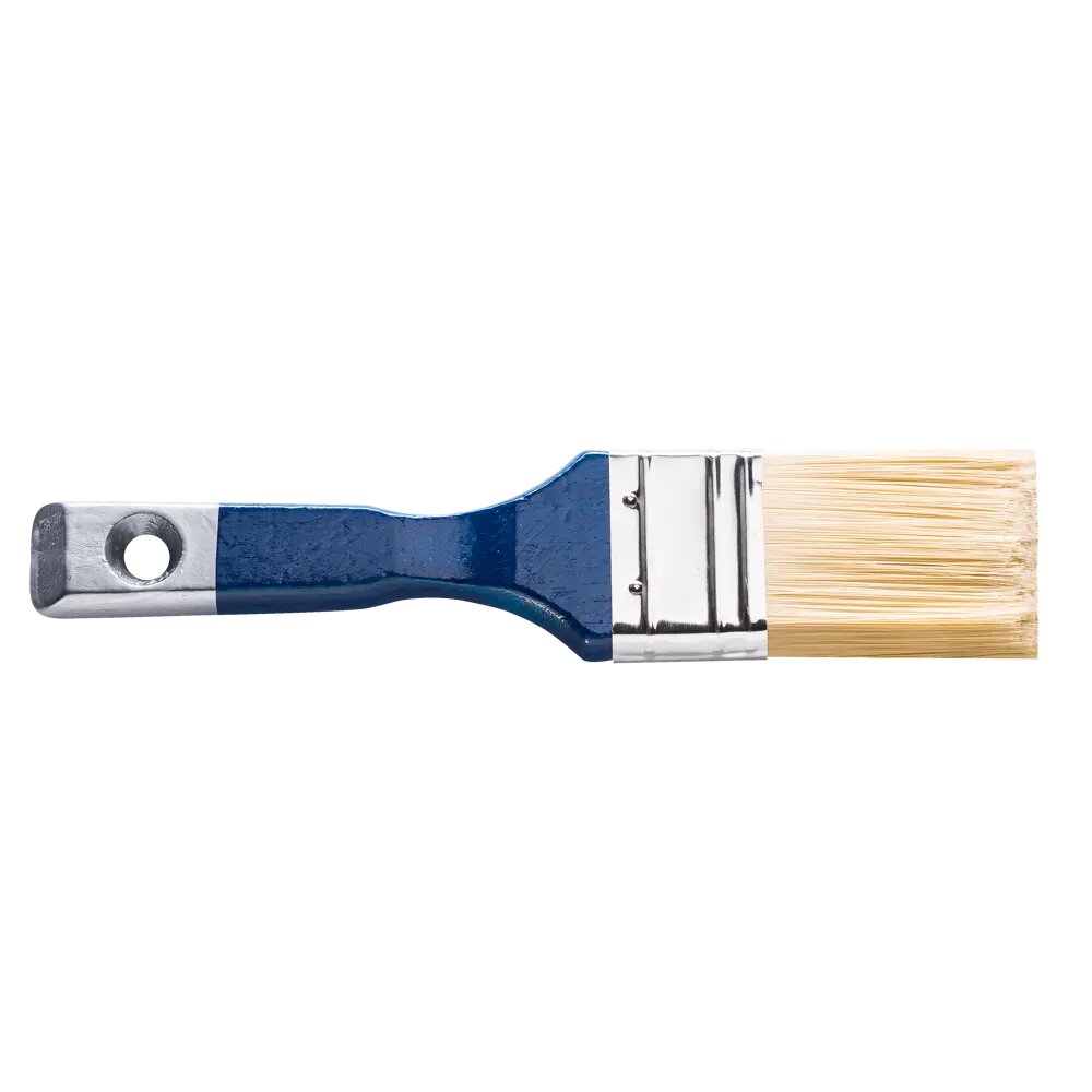 фото Кисть малярная флейцевая Hardy синтетическая щетина синяя 0204-434510 25 х 13 мм