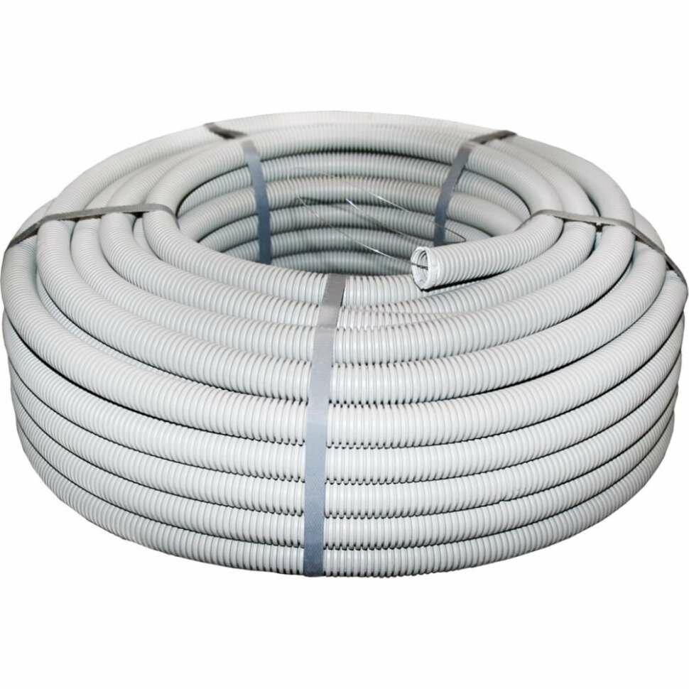 фото Гофрированная труба EKF ПВХ Plast с зондом d20мм 50м. PROxima tg-z-20-50m