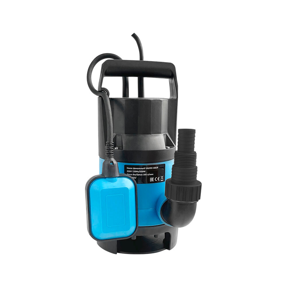 фото Насос дренажный 160/8 VALFEX 550Вт VF.D.160.8