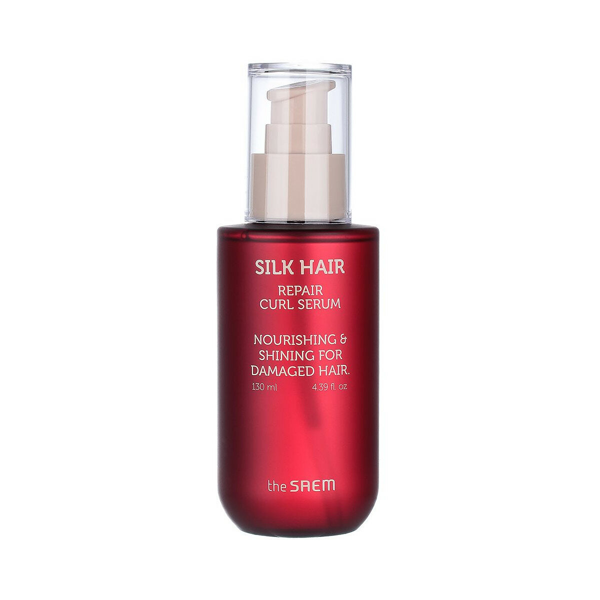 Сыворотка The Saem Silk Hair Silk Hair Repair Curl Serum, Сыворотка восстанавливающая для вьющихся волос, 80 мл