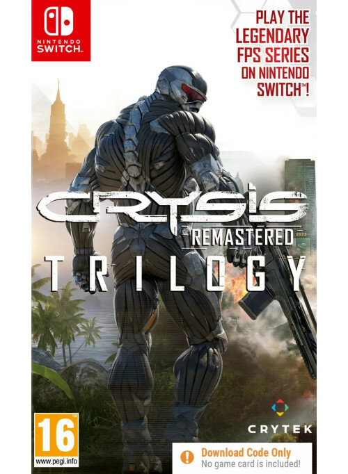 Игра Crysis Remastered (3в1) Trilogy для Nintendo Switch - Код загрузки (EU)
