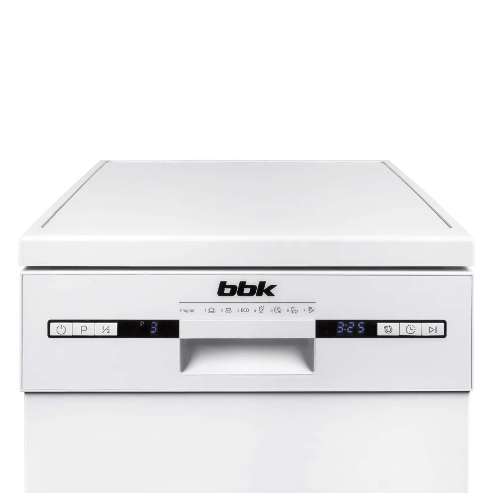 Посудомоечная машина BBK 45-DW119D серебро - фотография № 2