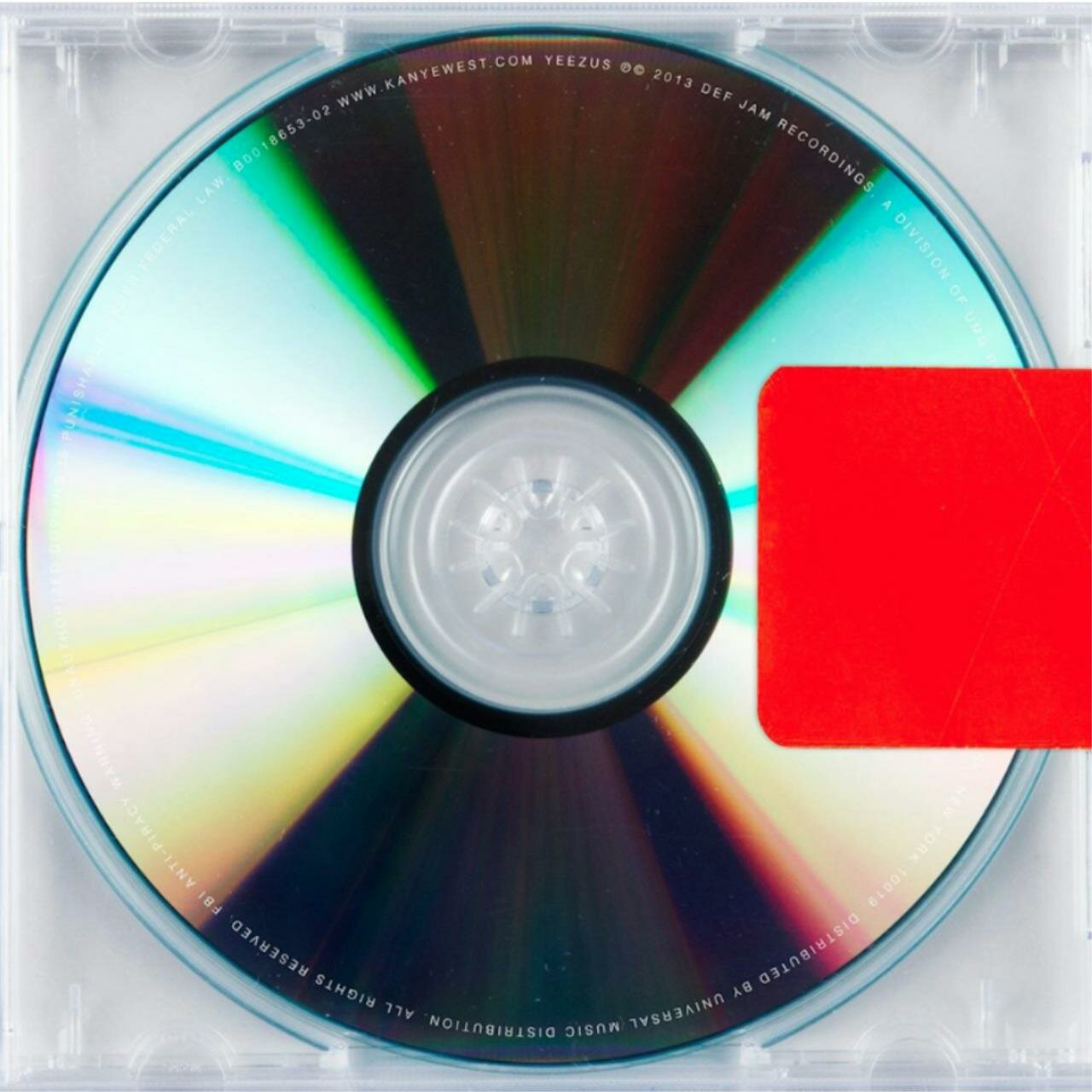 Виниловая пластинка Kanye West - Yeezus (Random colour)