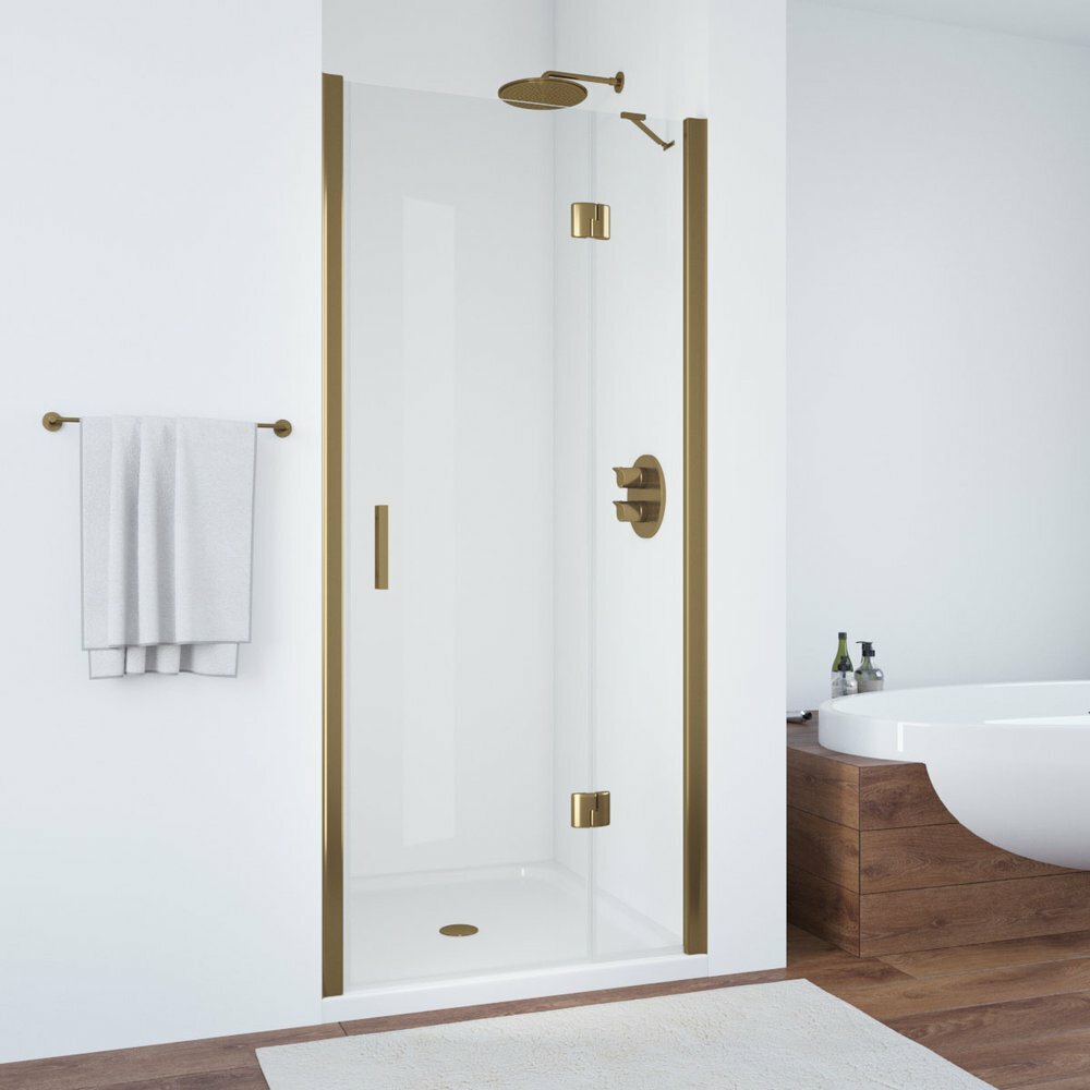 фото Vegas Glass Душевая дверь в нишу Vegas Glass AFP TUR NOVO h1890 120 05 01 R профиль бронза, стекло прозрачное