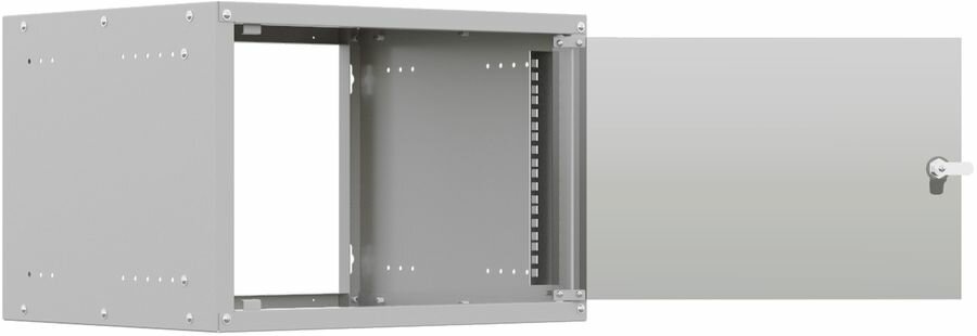 Шкаф коммутационный NTSS NTSS-WL6U5535GS настенный стеклянная передняя дверь 6U 550x370x350 мм