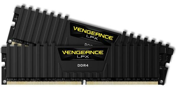 Оперативная память для компьютера 32Gb (2x16Gb) PC4-25600 3200MHz DDR4 DIMM Unbuffered CL16 Corsair Vengeance LPX CMK32GX4M2E3200C16