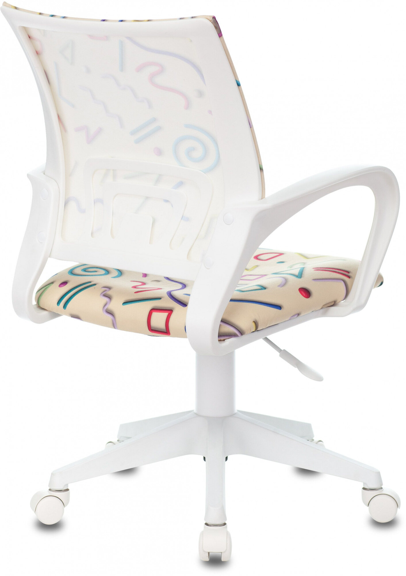 Кресло детское Бюрократ BUROKIDS 1 W, обивка: ткань, цвет: песочный - фото №4