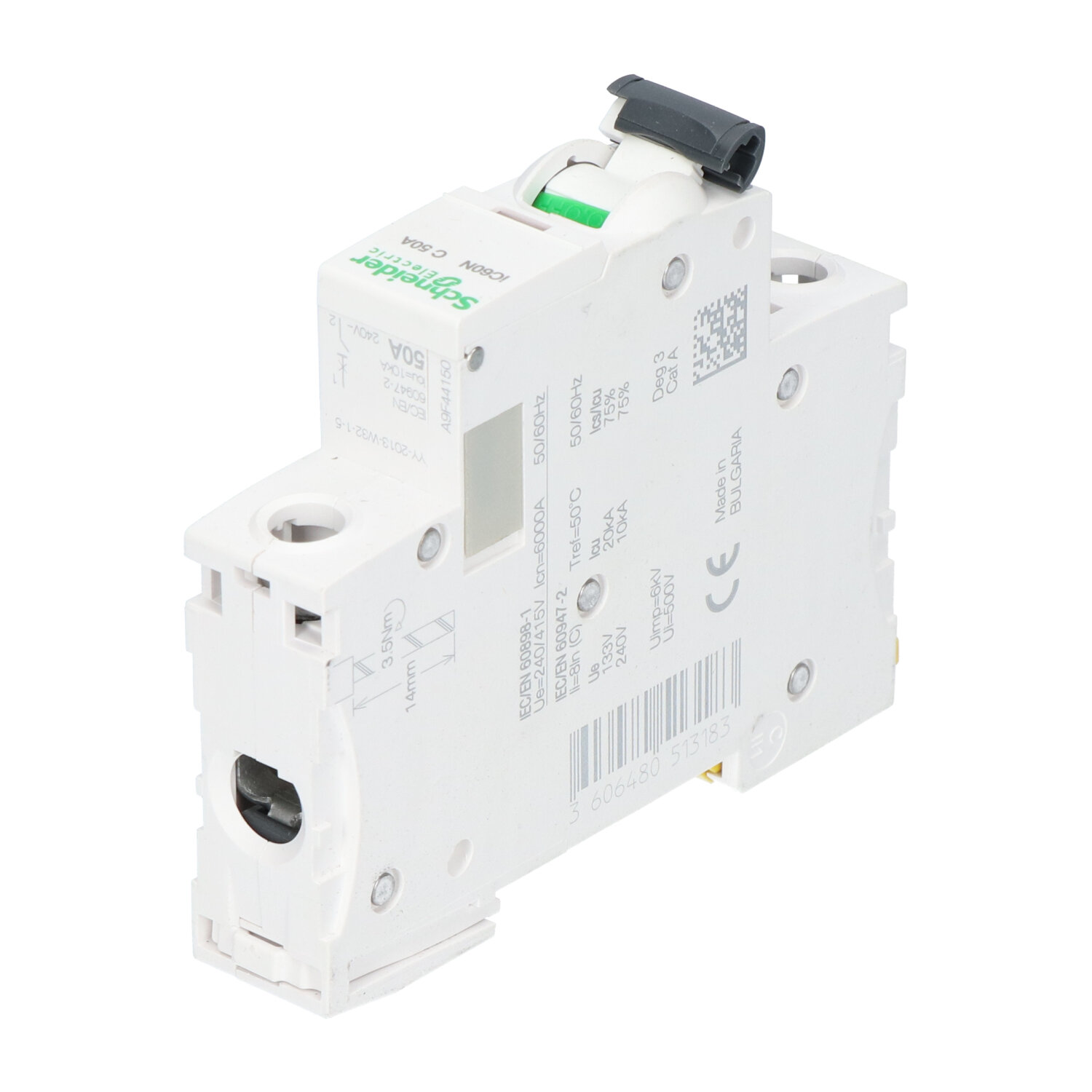 Автоматический выключатель Systeme Electric Acti 9 iC60N (C) 6кА 50 А