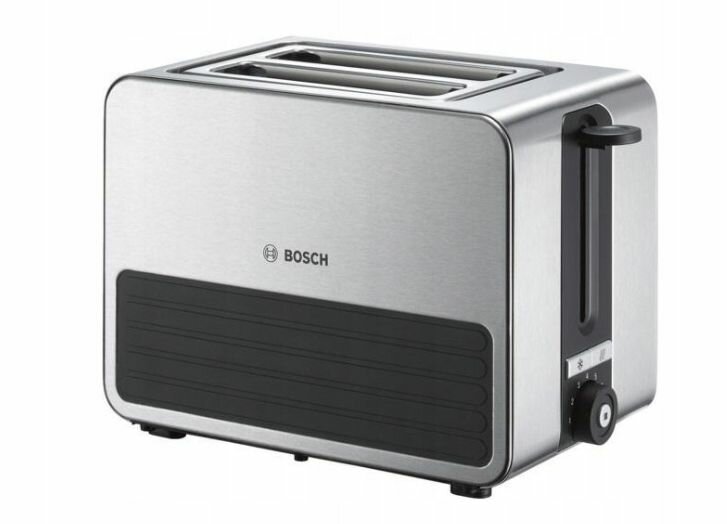 Тостер Bosch DesignLine TAT7S25 1050 Вт, серебристый/черный